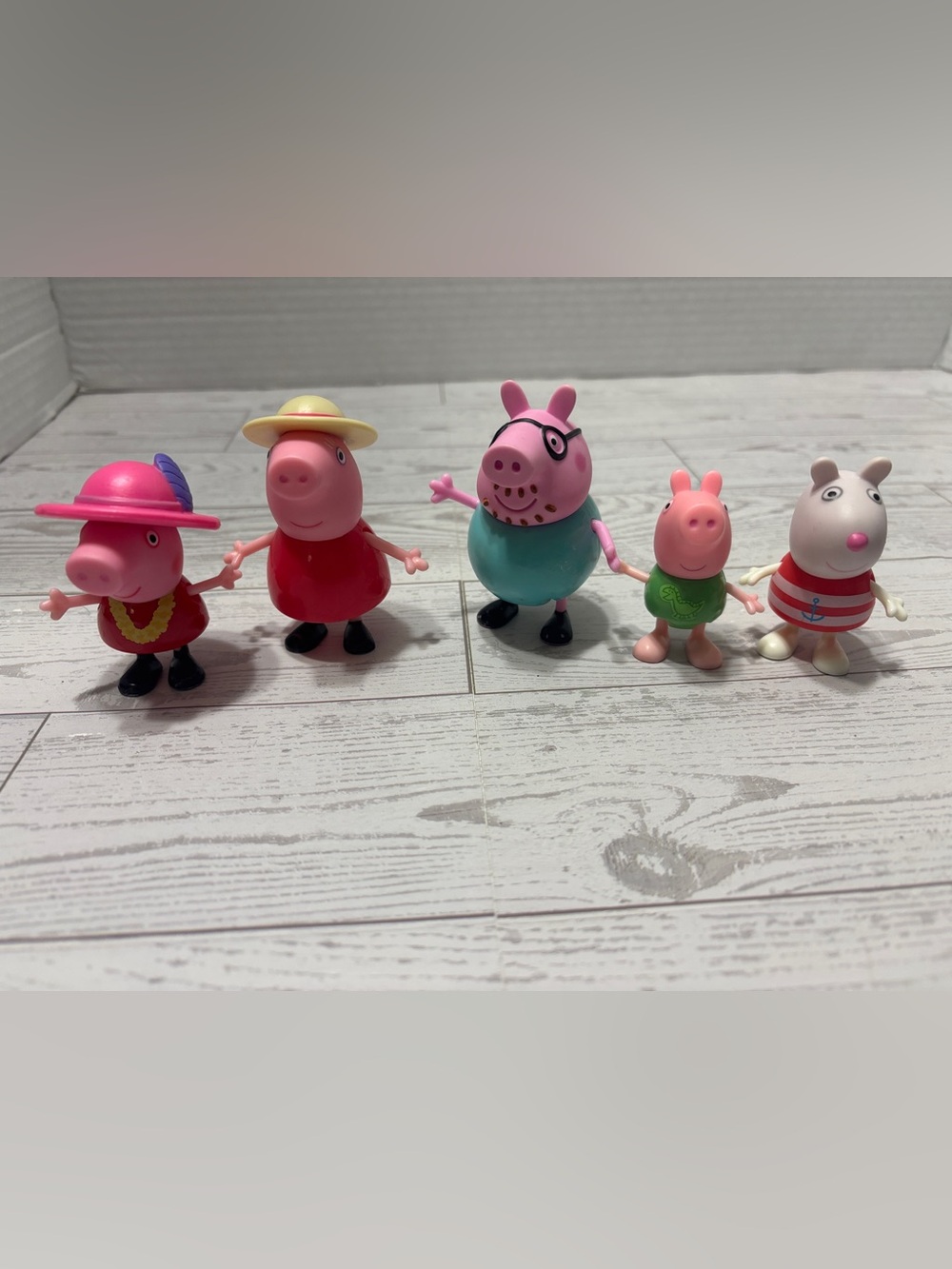 Peppa Pig Character Figures Toys Set of 5